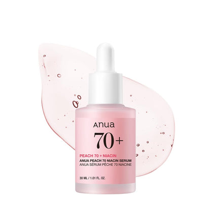 Peach 70 Niacinamide Serum 30Ml / Brightening Hydrating Face Serum/Daily Clean Beauty (1.01 Fl. Oz.)