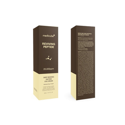Deep Reviving Peptide Eye Serum 1.01 Fl. Oz., | Eye Treatment Serum with Quadruple Peptides, Niacinamide, and Squalane | Reduces Signs of Aging and Fine Lines
