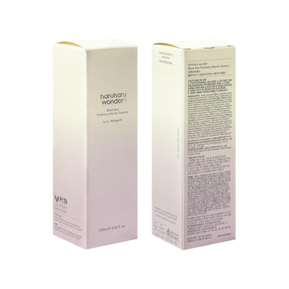 Wonder Black Rice Probiotics Barrier Essence 4.05 Fl. Oz., Essence Toner to Strengthen Skin Barrier with Ceramides, Fermented Ingredients, Milky Essence, Moisturizing, Plumping