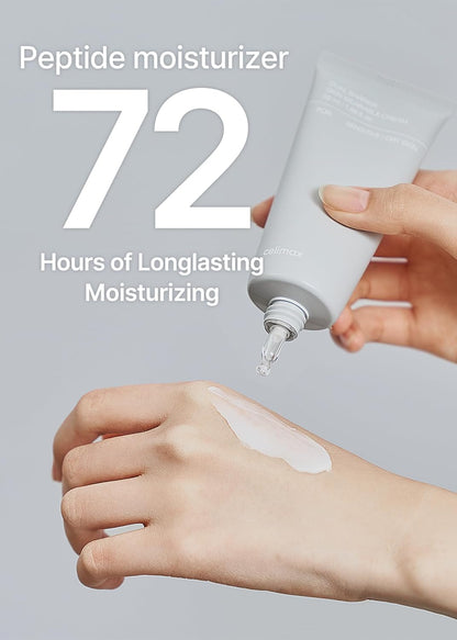 Dual Barrier Skin Wearable Cream | Long Lasting Cream Face Moisturizer with Ceramides, Hyaluronic Acid, Moisturizing, Hydrating, Soothing, Repairing, Day & Night Cream, 50Ml
