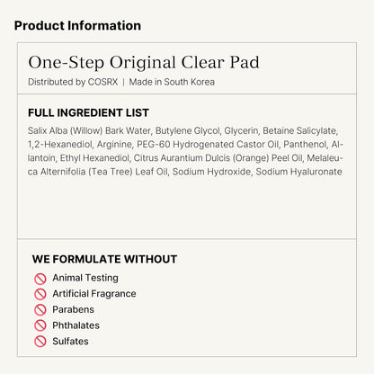 BHA Toner Pads, 70 Sheets, Exfoliating Pads for Dead Skin & Blackheads, Minimize Pores, Prevent Breakouts, Improve Skin Texture, Korean Skin Care