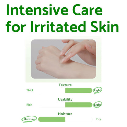 Centella Calming Gel Cream Vegan Non-Sticky Moisturizing Blemish Care W/Centella Asiatica Tea Tree Soothes Acne Rosacea Oily & Sensitive Skin Korean Skincare