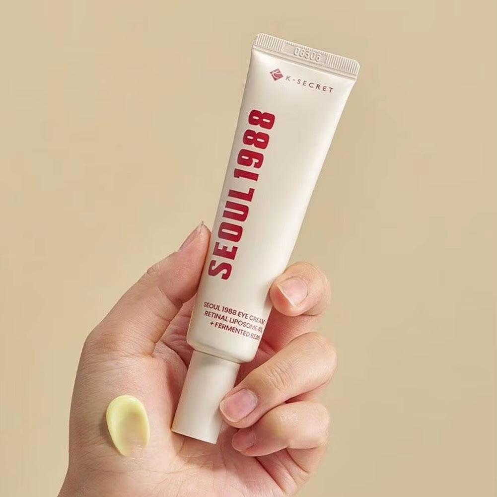 Korean Seoul 1988 Serum Retinol Black Ginseng Essence ,Facial Essence Eye Cream, anti Aging Moisturizing Snail Cream Skin Care