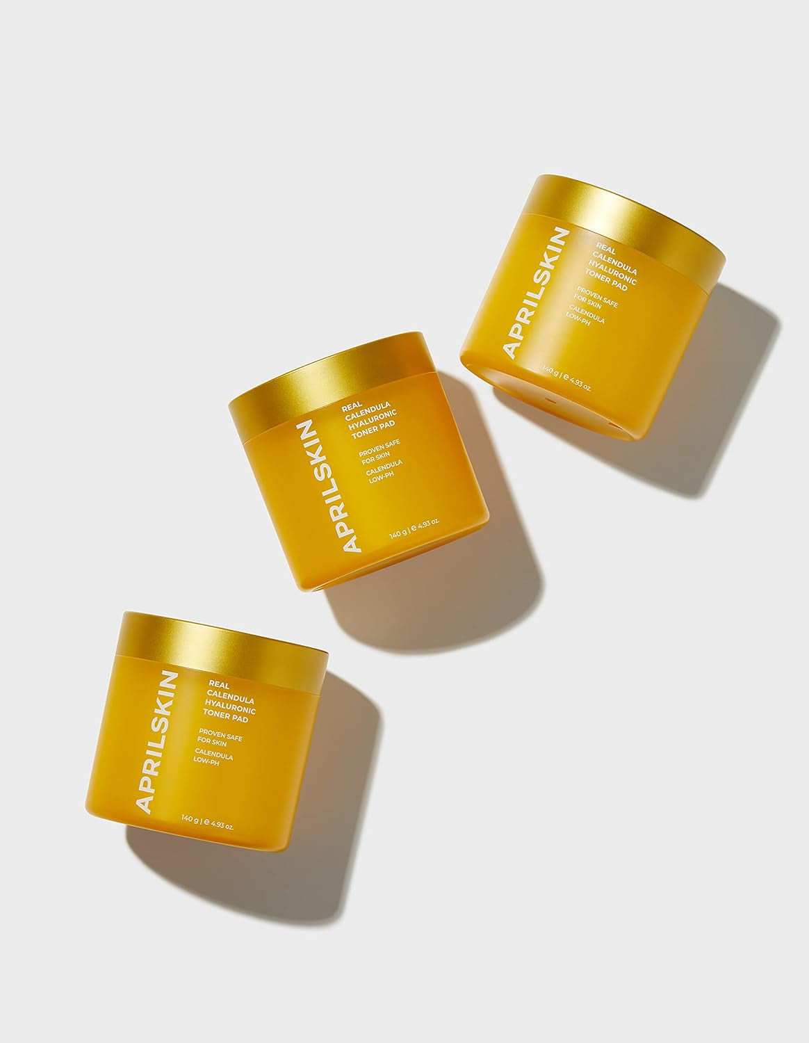 Calendula PHA Hyaluronic Toner Pads | Vegan, Cruelty Free | Exfoliating, Refining Pores & Hydrating for Dry, Sensitive, Acne-Prone Skin | 60 Pads | No Sulfates and Artificial Fragrance