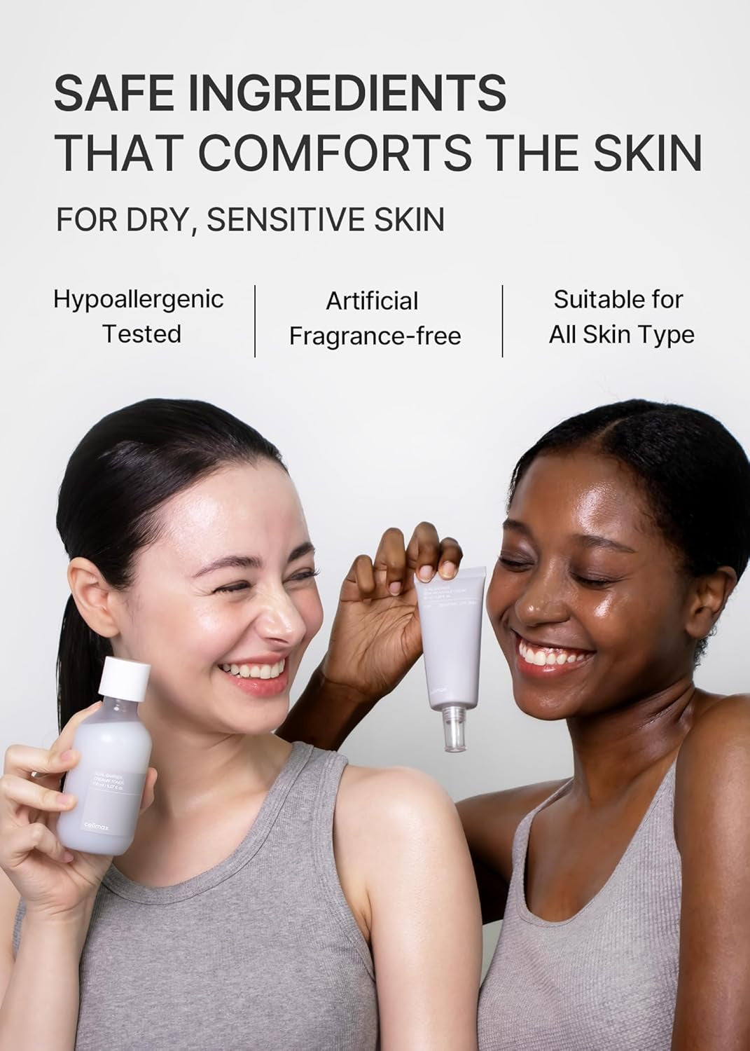 Dual Barrier Trial Kit Travel Size, Gift Set | with Creamy Toner & Skin Wearable Cream, Travel Size, Mini-Sized Gift Set, Ceramides, Peptide