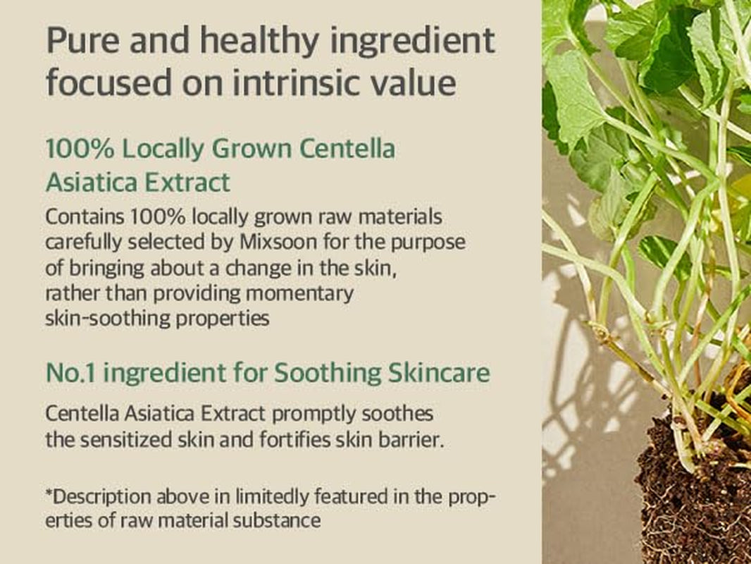 Soondy Centella Asiatica Essence Instant Hydrating & Soothing Essence for Irritated, Sensitive Skin for Korean Skincare for Glass Skin-Jeju Island Cica Extracts (3.38 Fl.Oz / 100Ml)