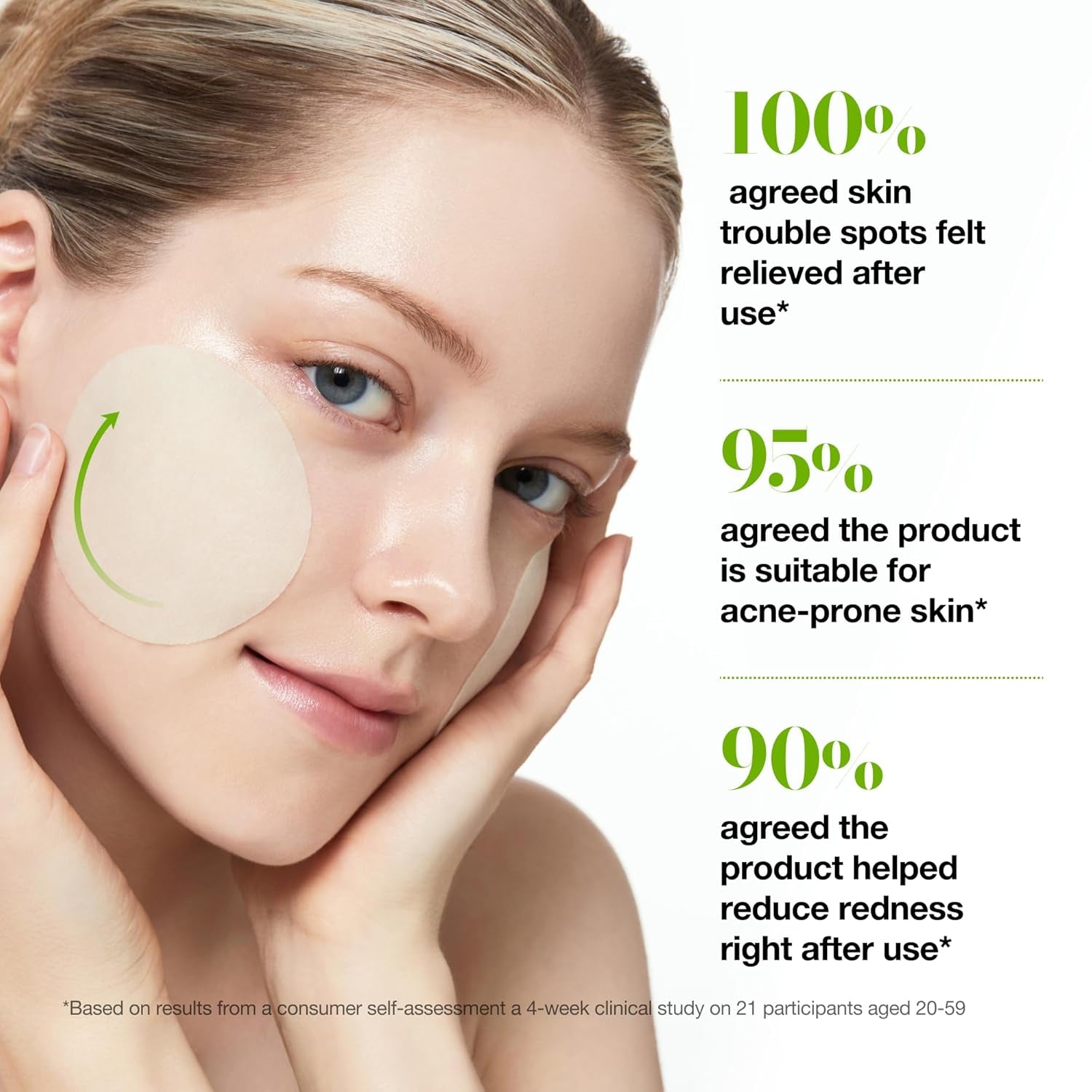 Azelaic 10 Hyaluron Redness Soothing Pad, Troubled & Spot Care with Korean Toner Pads, Quick & Easy Stretchable Facial Mask with Azelaic Acid, Hyaluronic Acid, Korean Skin Care (90 Pads)