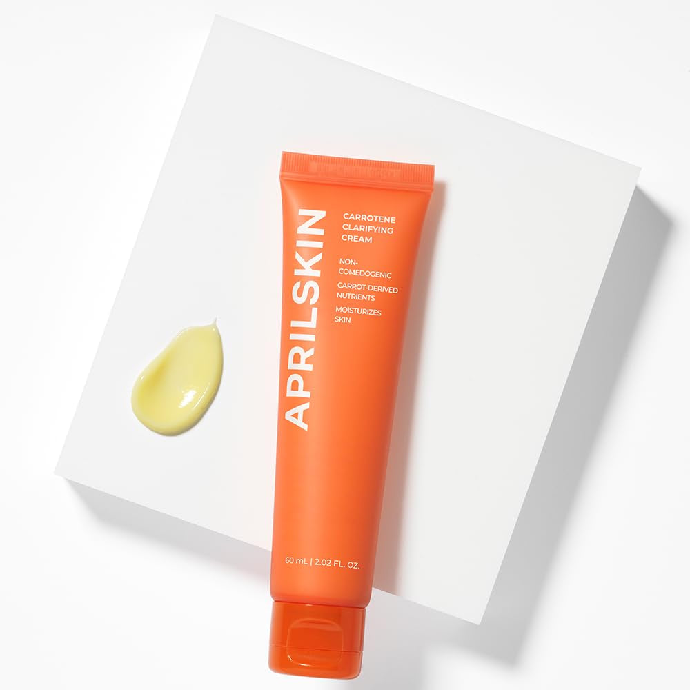 Carrotene Clarifying Cream | Oily, Sensitive, Blemish-Pron Skin| Removes Blemishes, Balancing & Skin Protecting with M-Peptide | 2.02 Oz | No Sulfates and Artificial Fragrance
