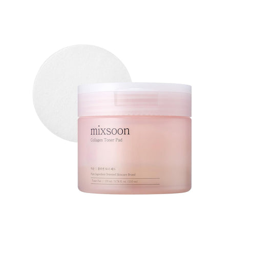 Collagen Toner Pad 5.7 Fl. Oz. / 170Ml Korean Glass Skin Care