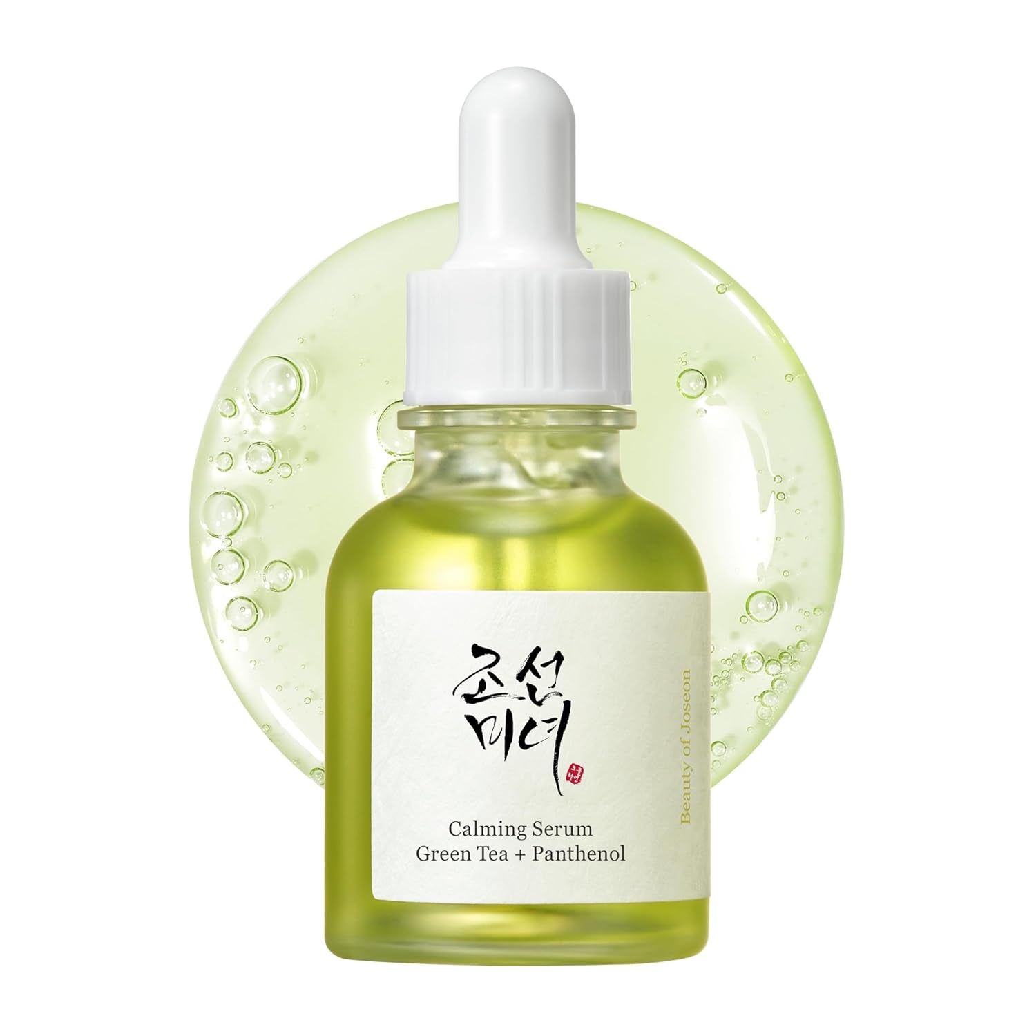 Calming Serum Green Tea Panthenol Soothing, Moisturizing Sensitive, Acne-Prone, UV Irritated Skin, Daily Korean Skin Care for Men and Women, 30Ml 1 Fl.Oz