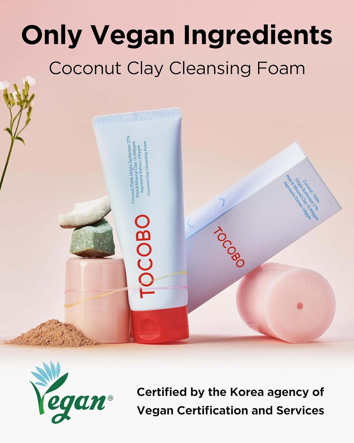 Coconut Clay Cleansing Foam 150 Ml