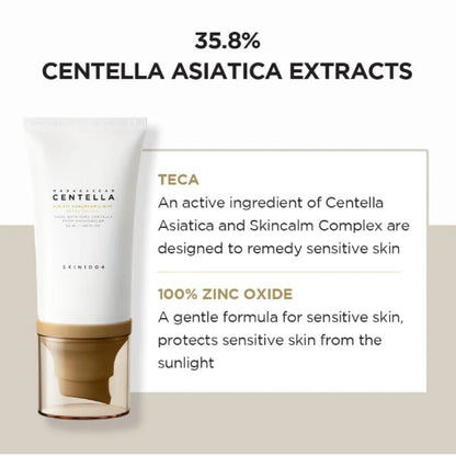 SKIN1004 Sunscreen Spf 50 Korean Madagascar Centella Skin Care Original Protector Solar Facial Crème Solaire Sun Screen Cream