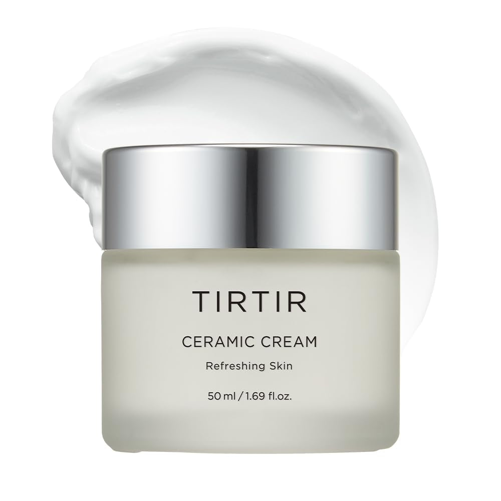 Natural Ceramide Cream | Deep Moisturizer for Glass Skin, Polyglutamic Acid, Centella Asiatica Extract, Skin Barrier, Lightweight, Mild, Nature Derived Ingredients, Dry Skin, Korean Skincare