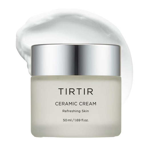 Natural Ceramide Cream | Deep Moisturizer for Glass Skin, Polyglutamic Acid, Centella Asiatica Extract, Skin Barrier, Lightweight, Mild, Nature Derived Ingredients, Dry Skin, Korean Skincare