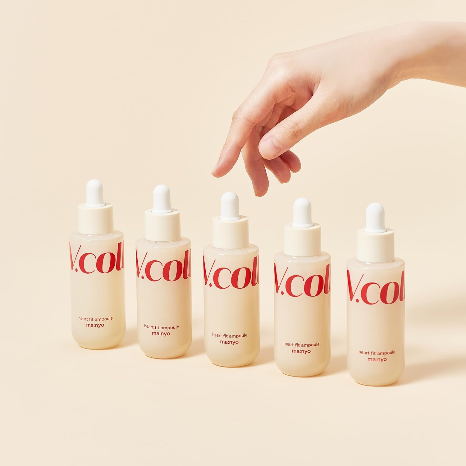 V.Collagen Heart Fit Ampoule (50Ml/1.69Fl Oz) - Korean Daily Skin Care, Moisturize the Skin Barrier to Help Keep the Skin Moist and Elastic