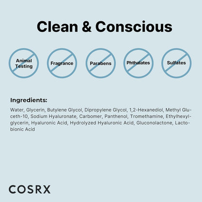 Hydrium Triple Hyaluronic Moisture Ampoule, 40Ml / 1.35 Fl.Oz | Hyaluronic Acid Viscous Serum | Korean Skin Care, Animal Testing Free, Paraben Free