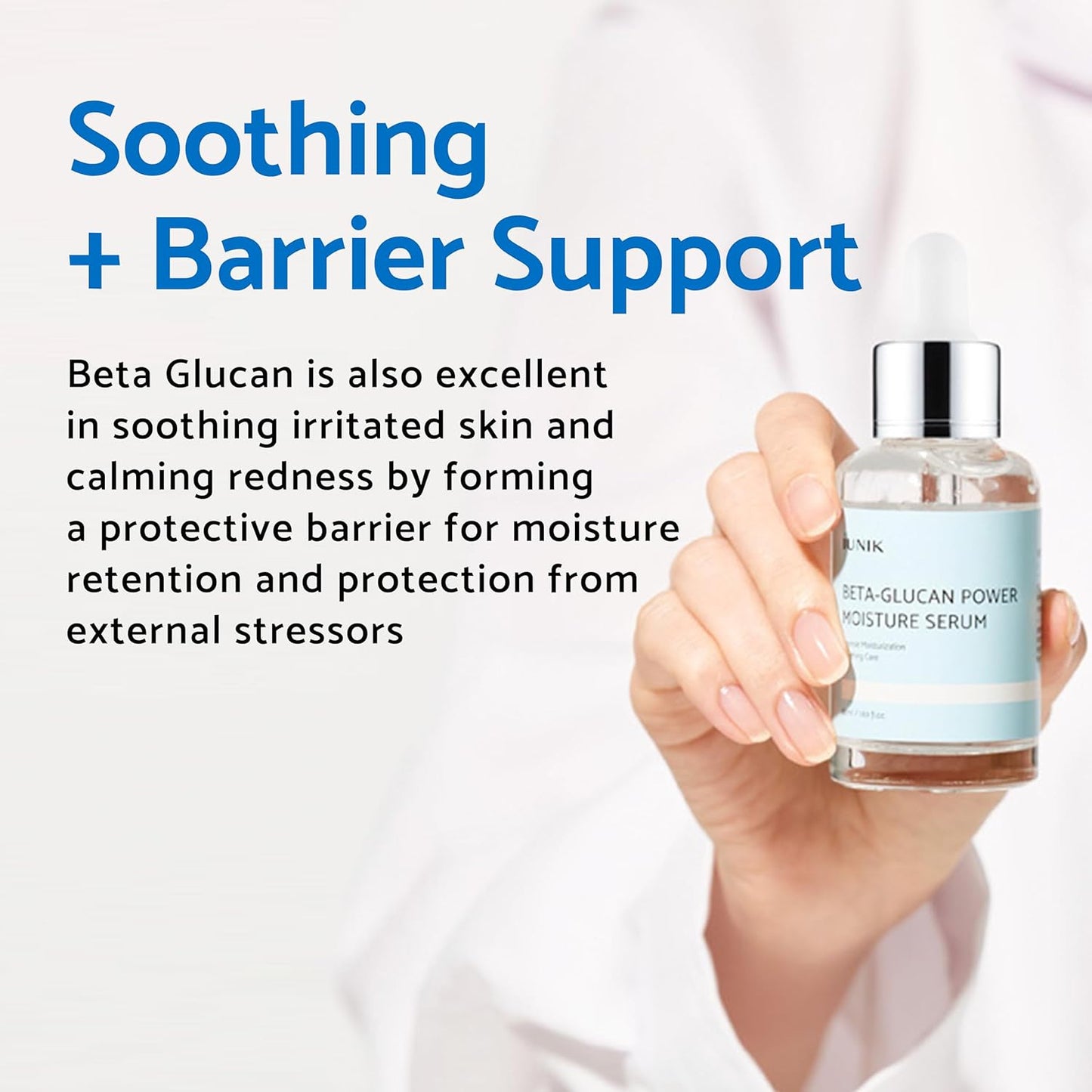 Beta Glucan Daily Moisture Cream Beta-Glucan Power Deep Moisture Serum Intense Hydration Fortifying Skin Barrier Ultra Intense Hydrating Moisturizing Facial Moisturizer Korean