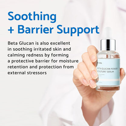 Beta Glucan Daily Moisture Cream Beta-Glucan Power Deep Moisture Serum Intense Hydration Fortifying Skin Barrier Ultra Intense Hydrating Moisturizing Facial Moisturizer Korean