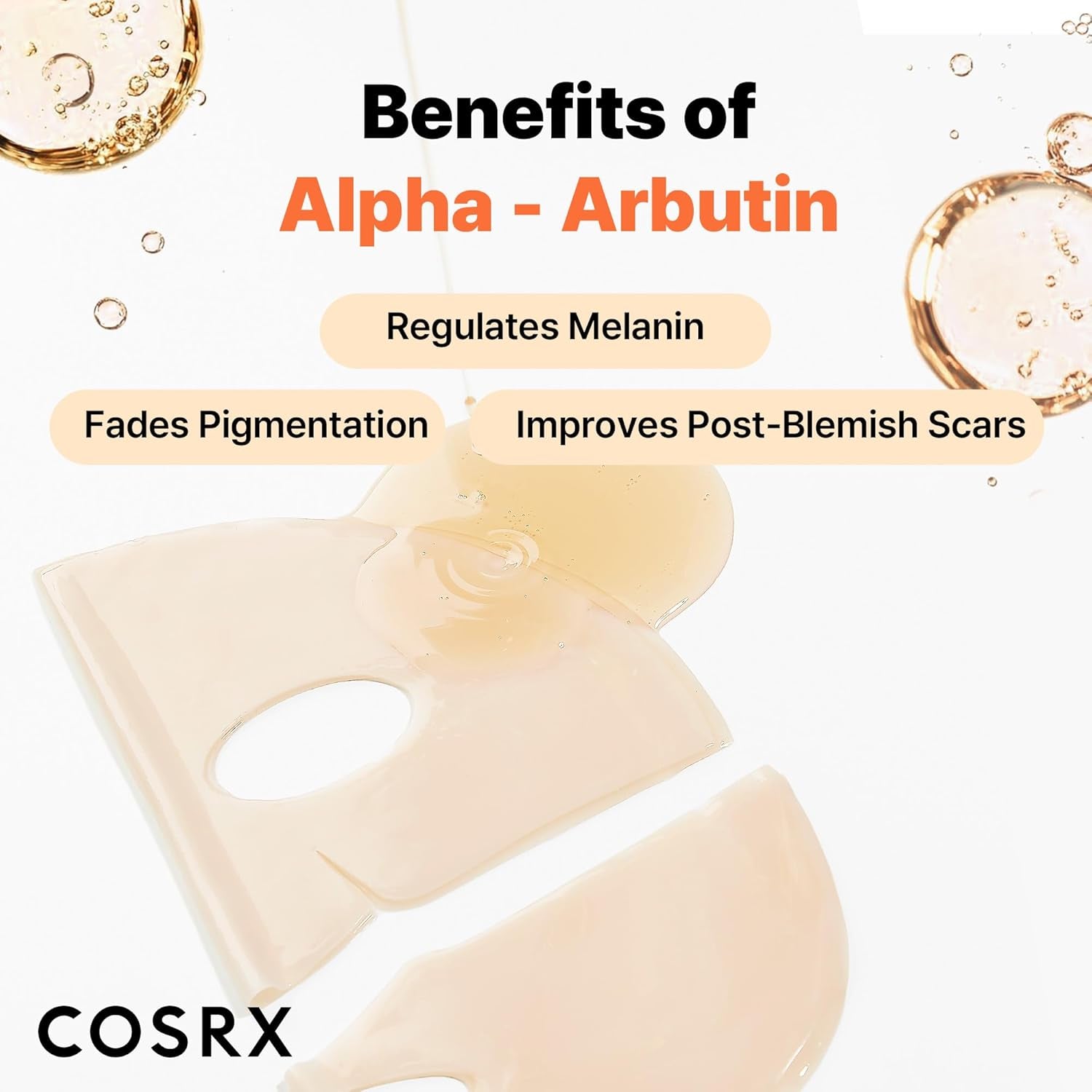 the Alpha-Arbutin Discoloration Care Hydrogel Face Masks Skincare 3 EA, Collagen Face Mask, Travel Essentials, Overnight Face Mask, Korean Skincare