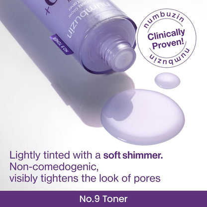 No.9 Toner | NAD+ PDRN Glow Boosting Toner | Glowing, Firming, Hydrating, Elasticity, Wrinkles, Fine Lines, Korean Skincare | Salmon PDRN, Peptides, NAD | Essence for Dry Skin | 5.07 Fl. Oz