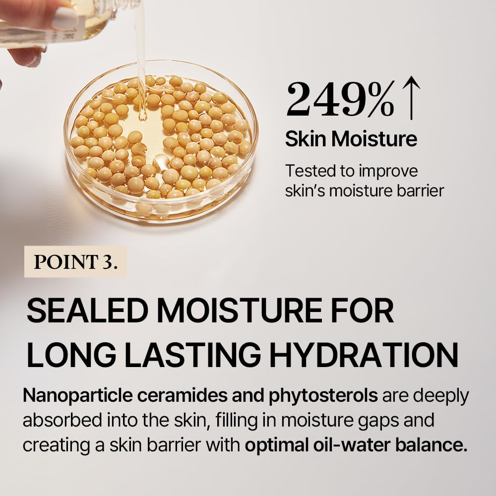 Soybean Milk Serum - Bean Essence No.2 Nourishing Serum, Korean Skincare for Glass Skin - (1.69 Fl.Oz / 50Ml)