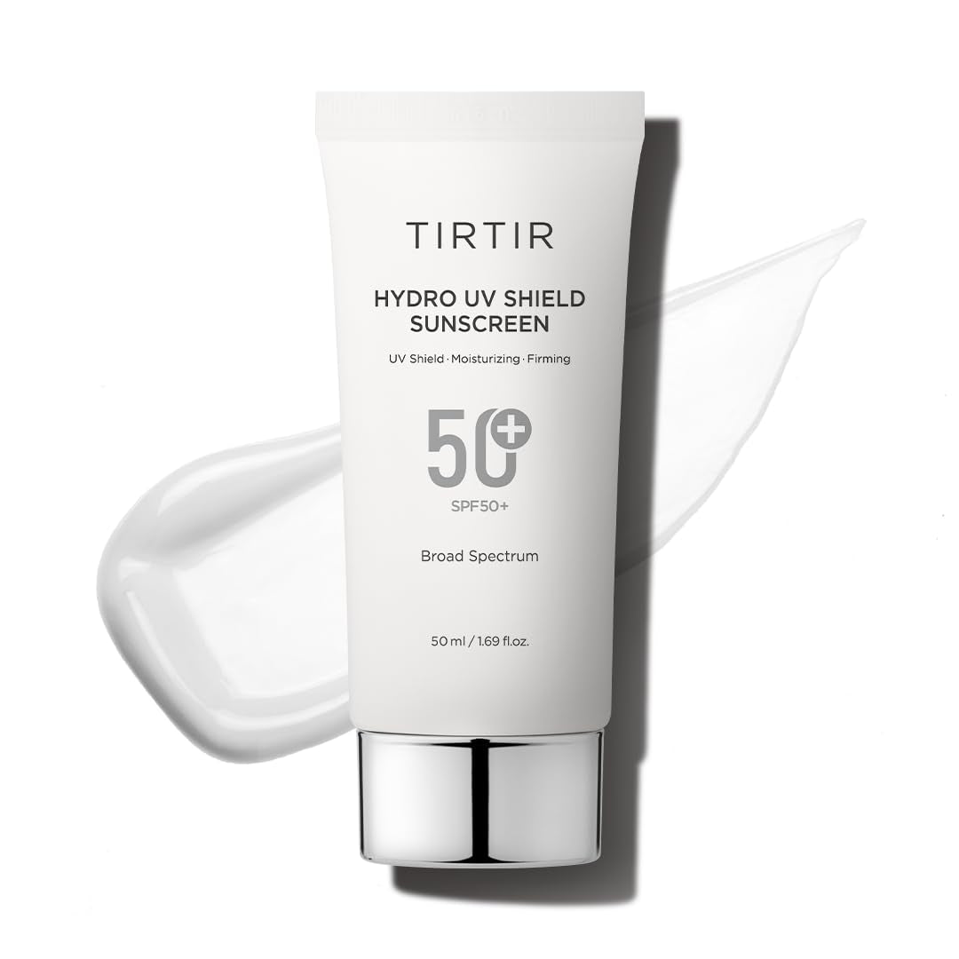Hydro UV Shield Sunscreen | SPF 50+ UVA/UVB Protection, Lightweight, No White Cast, Non-Greasy, Korean Sunscreen, 1.69 Fl Oz (Pack of 1)