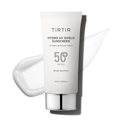 Hydro UV Shield Sunscreen | SPF 50+ UVA/UVB Protection, Lightweight, No White Cast, Non-Greasy, Korean Sunscreen, 1.69 Fl Oz (Pack of 1)
