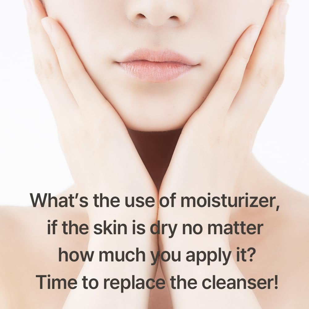 ] Master Gentle Recipe Foam Cleanser 5.07 Fl Oz / 150Ml | Mild Exfoliation Cleanser for Dry and Sensitive Skin That Improves Skin Texture and Sebum Care | Vegan, Cruelty Free