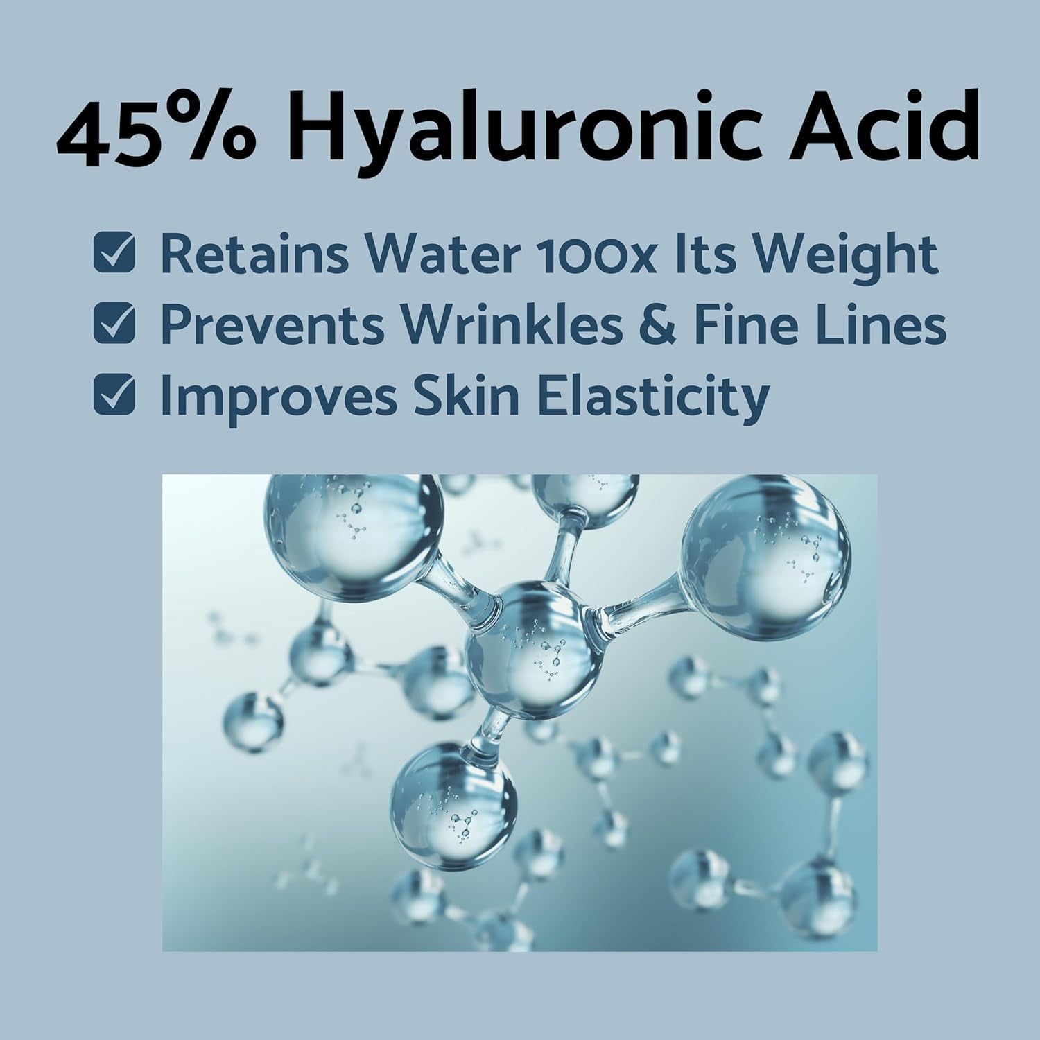 Vitamin C Vegan Face Toner with 45% Hyaluronic Acid Facial Moisturizer 6.7 Fl Oz - Nourishing Hydrating Sensitive Vitalizing Sensitive Dry Skin Deep Nourishing