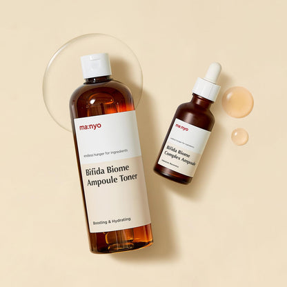 Bifida Biome Complex Ampoule Serum 1.7 Fl Oz (50Ml) Skin Rejuvenating and Skin Barrier Repair with 10 Types of Hyaluronic Acid & Probiotics | Glow Skin, Anti-Aging | Korean Skincare