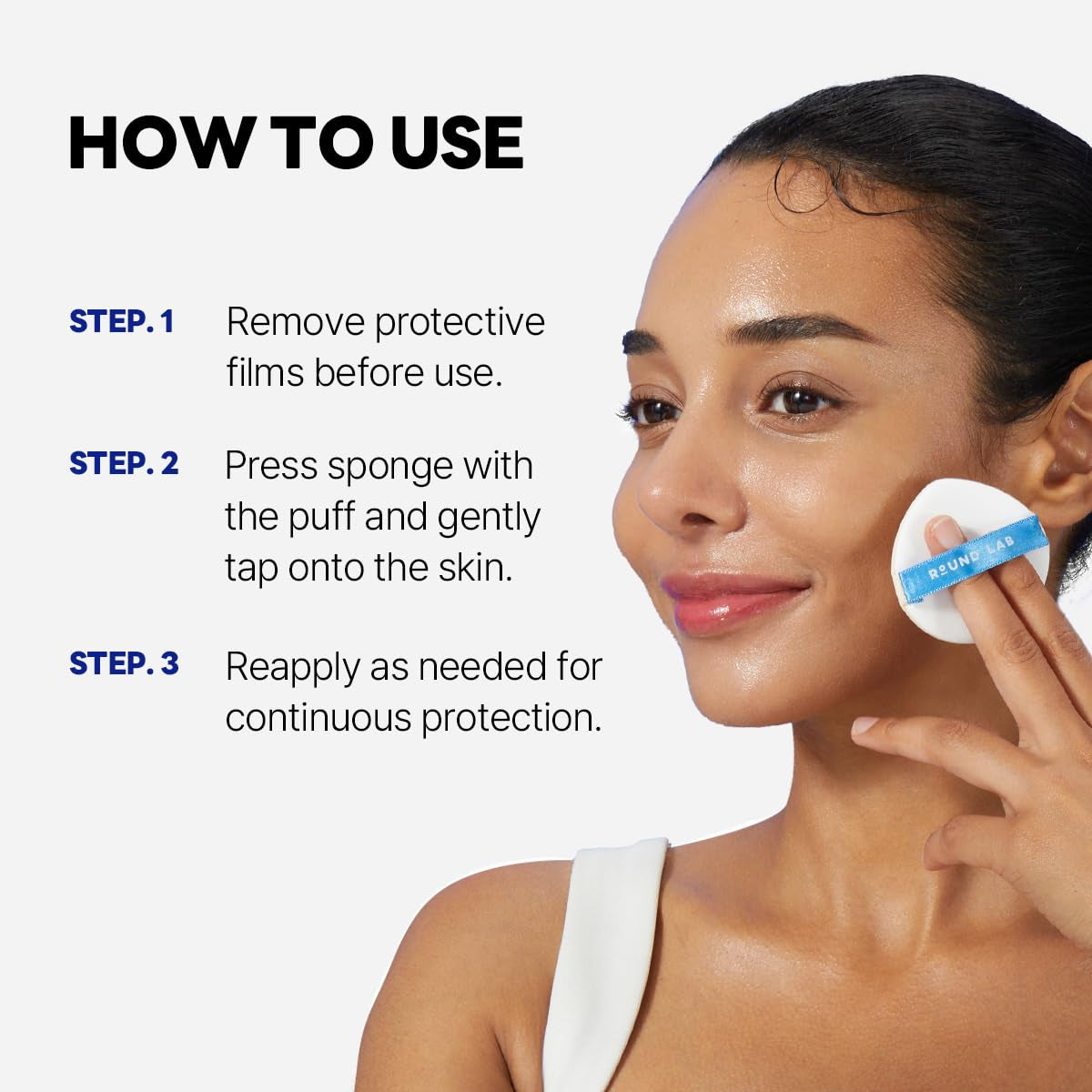 Birch Juice Moisturizing UV Lock Sun Cushion, SPF50+ Broad Spectrum, 0.52 Oz | Mineral Sunscreen for Sensitive Skin, Clean, Non-Toxic UV Protection for On-The-Go, Moisturizing&No White Cast