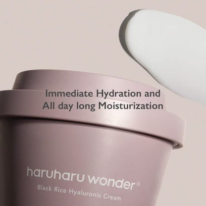 Wonder Black Rice Hyaluronic Cream 3.2 Fl. Oz / 90Ml | Fermented Facial Moisturizer, Facial Cream | Vegan, Cruelty Free, Ewg-Green