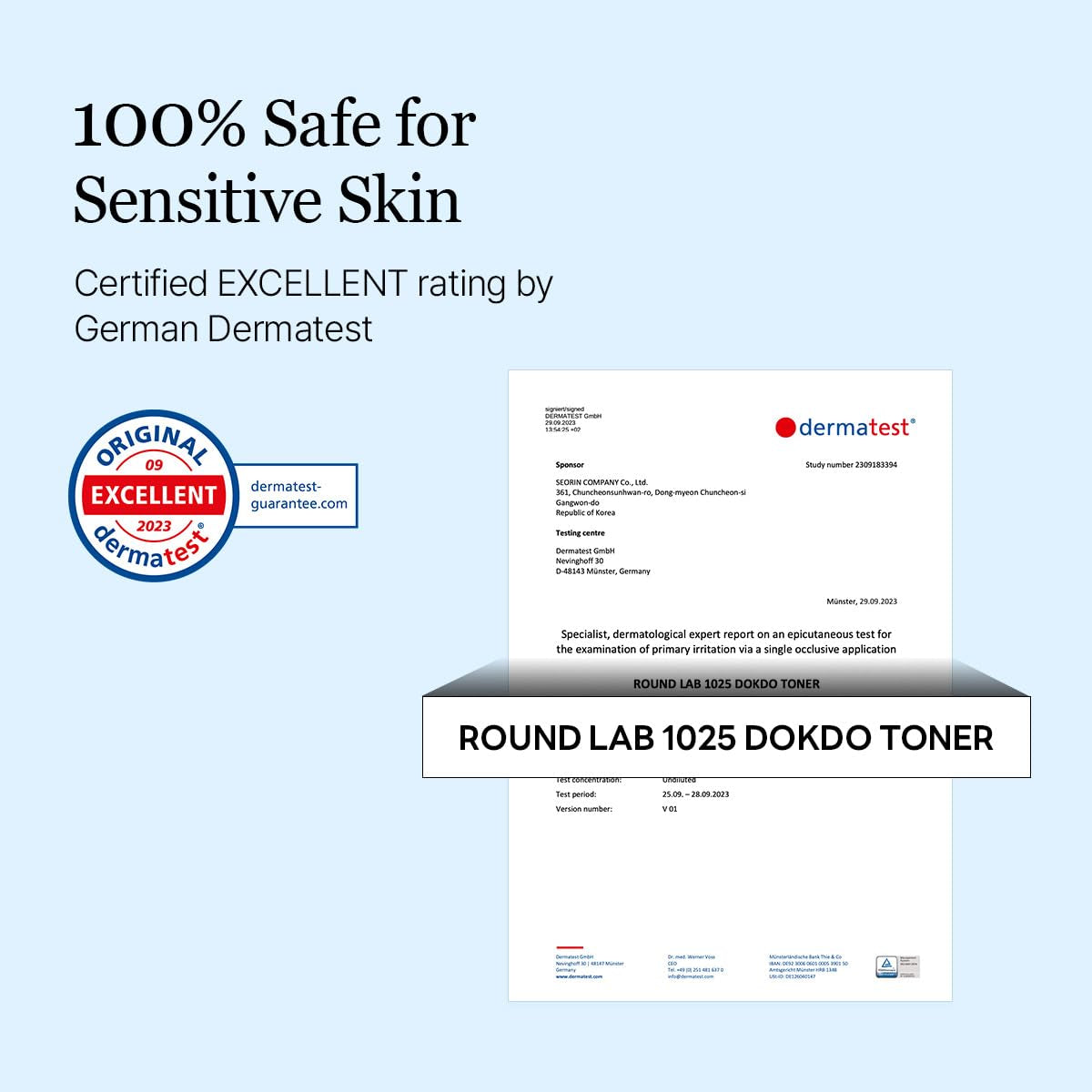 1025 Dokdo Toner 6.76 Fl Oz, Oil Control and Reduces Excess Sebum, Gentle Exfoliating Facial Toner, Deep Sea Water for Moisturization, Soft Finish without Stickiness, Korean Skin Care