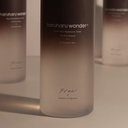 Wonder Black Rice Hyaluronic Toner for Sensitive Skin 10.1 Fl.Oz, Alcohol Free, Fragrance Free, Deep Hydration, Glass Skin, Korean Skincare, Vegan, Cruelty-Free
