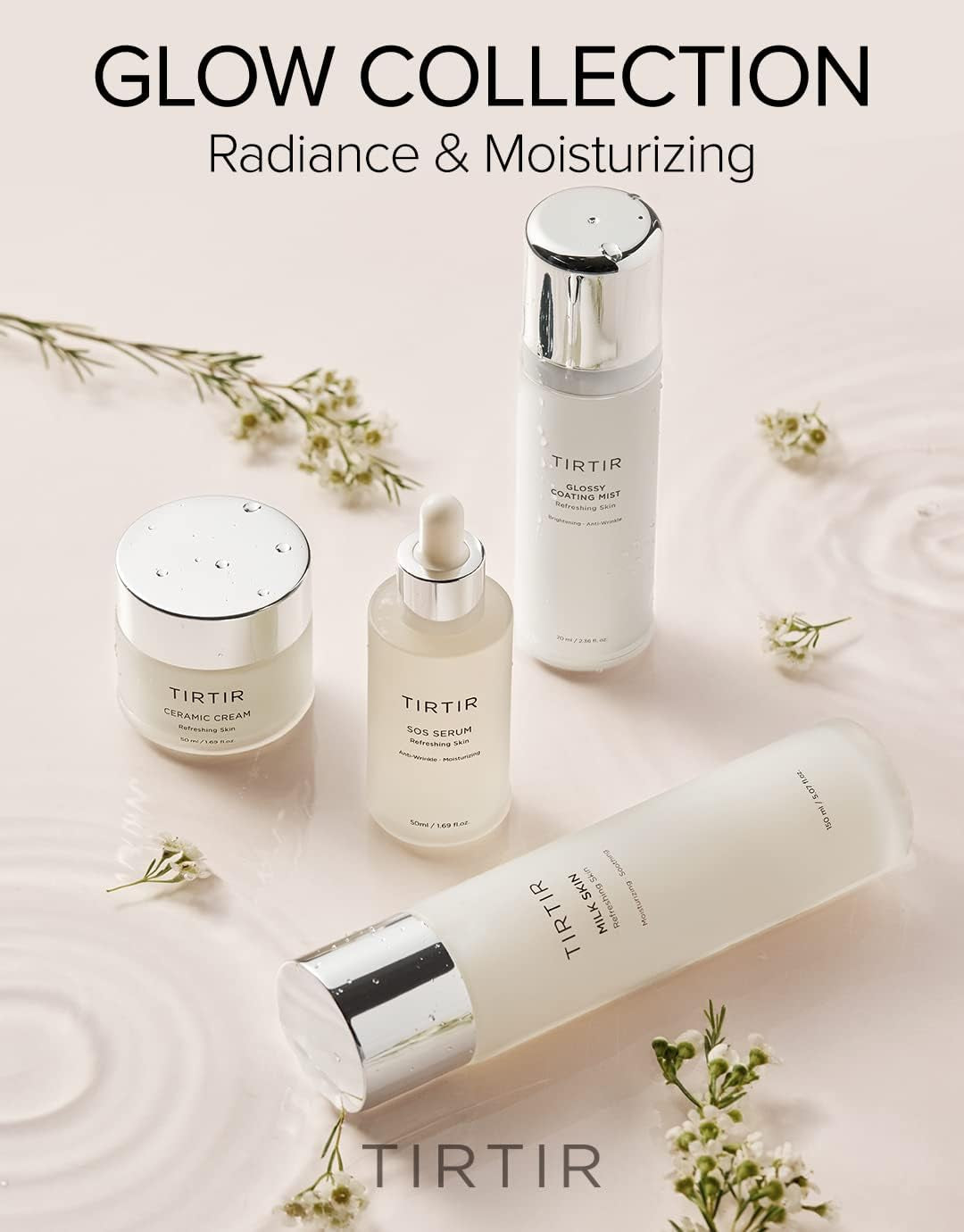 Natural Ceramide Cream | Deep Moisturizer for Glass Skin, Polyglutamic Acid, Centella Asiatica Extract, Skin Barrier, Lightweight, Mild, Nature Derived Ingredients, Dry Skin, Korean Skincare
