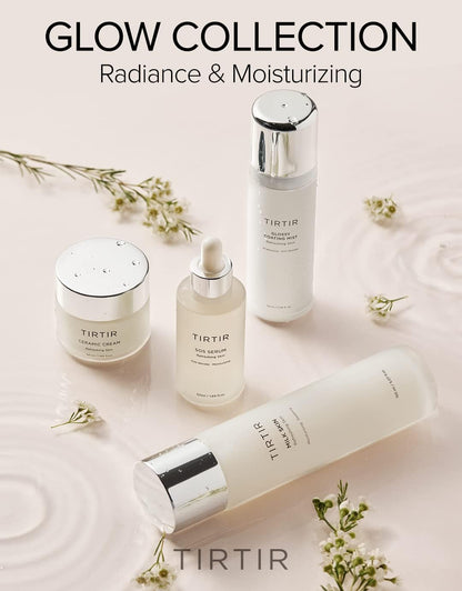 Natural Ceramide Cream | Deep Moisturizer for Glass Skin, Polyglutamic Acid, Centella Asiatica Extract, Skin Barrier, Lightweight, Mild, Nature Derived Ingredients, Dry Skin, Korean Skincare