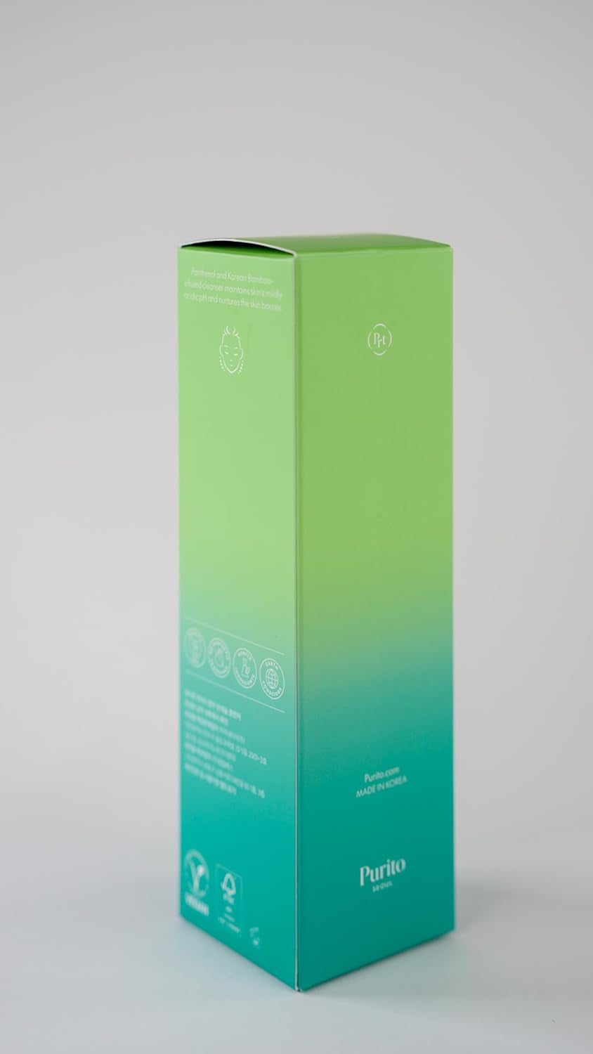 Mighty Bamboo Panthenol Cleanser, Gentle Face Wash for Moisturizing, Makeup Remover, for Sensitive Skin, Vegan & Cruelty-Free Face Cleanser150Ml / 5.07 Fl. Oz.