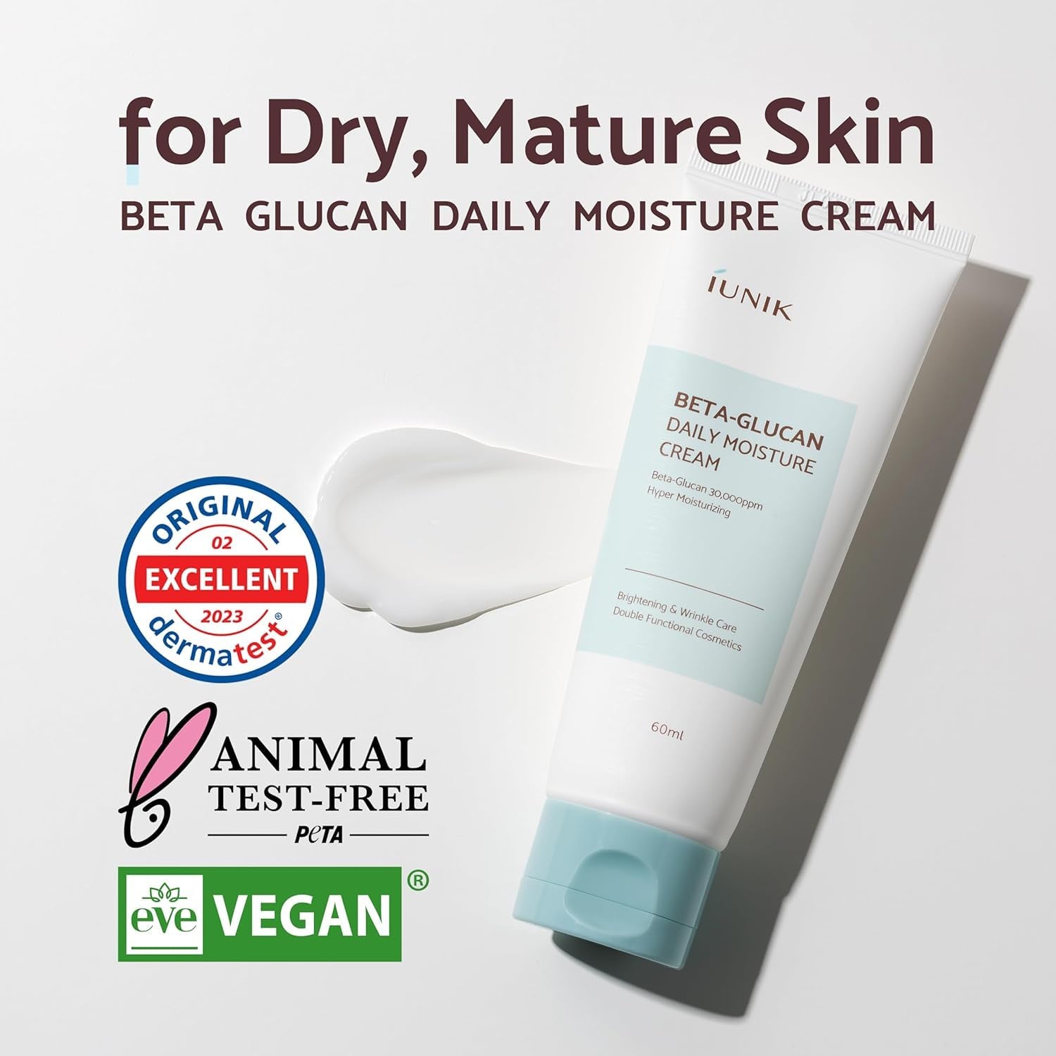 Beta Glucan Daily Moisture Cream Beta-Glucan Power Deep Moisture Serum Intense Hydration Fortifying Skin Barrier Ultra Intense Hydrating Moisturizing Facial Moisturizer Korean