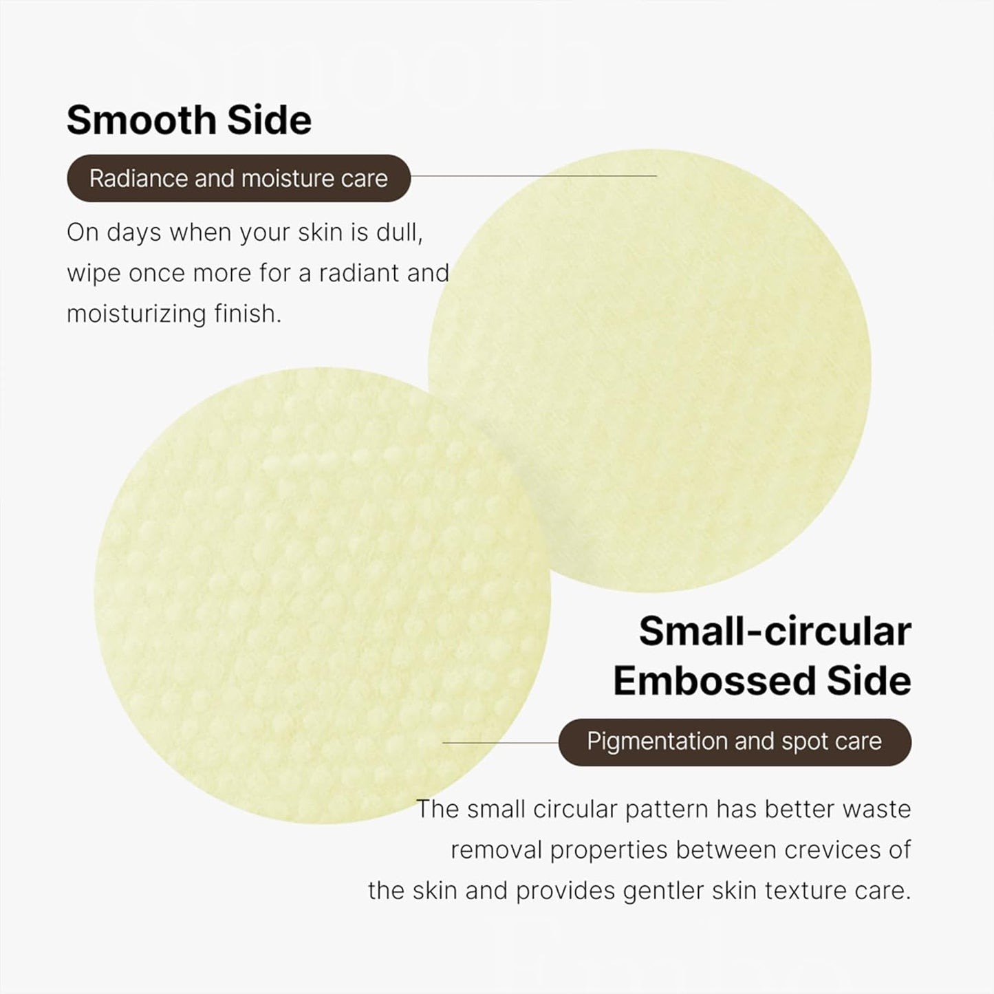 Deep Vita C Facial Pads, Vitamin C Toner Pads for Uneven Skin Tone, 500,000PPM of Vitamin Water & 3 Types of Vitamin, Hydrating & Resurfacing (70 Sheets)