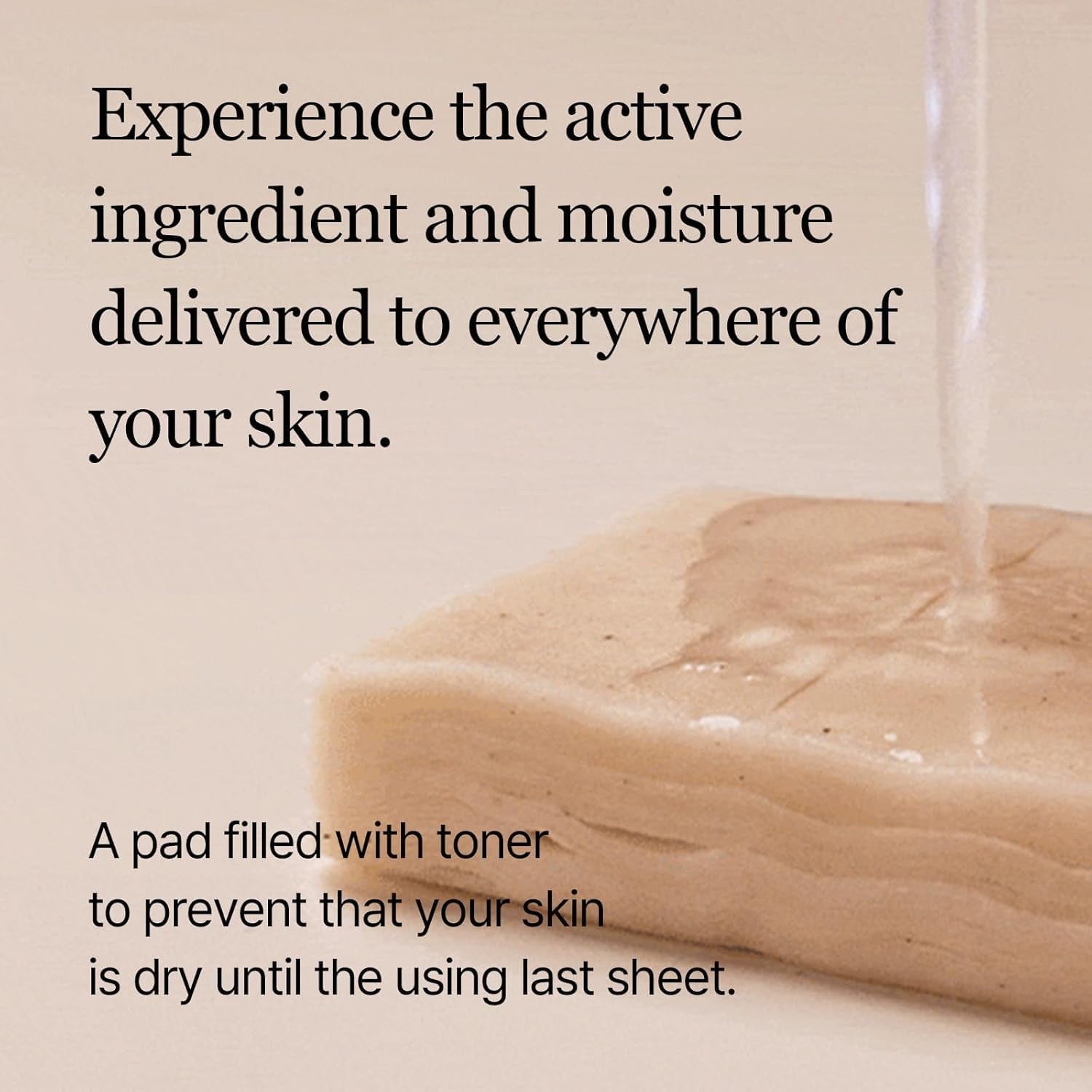 Bean Toner Pad,Moisturizing, Elasticity,Exfoliation, Bean Extracts, Cotton Pad (180Ml/6.08Fl.Oz/70 Sheets)