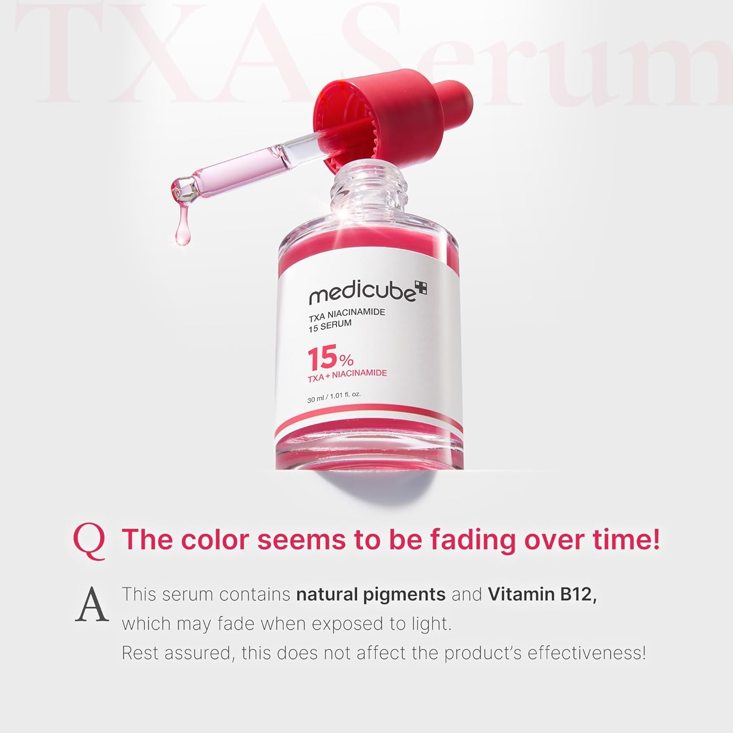 Txa+Niacinamide 15% Glow Facial Serum for after Spot Care | All-In-One Daily Korean Skincare | Uneven Skin Tone, Texture, and Hydration Care | High-Potency Tranexamic Acid 5% | 1.01 Fl.Oz
