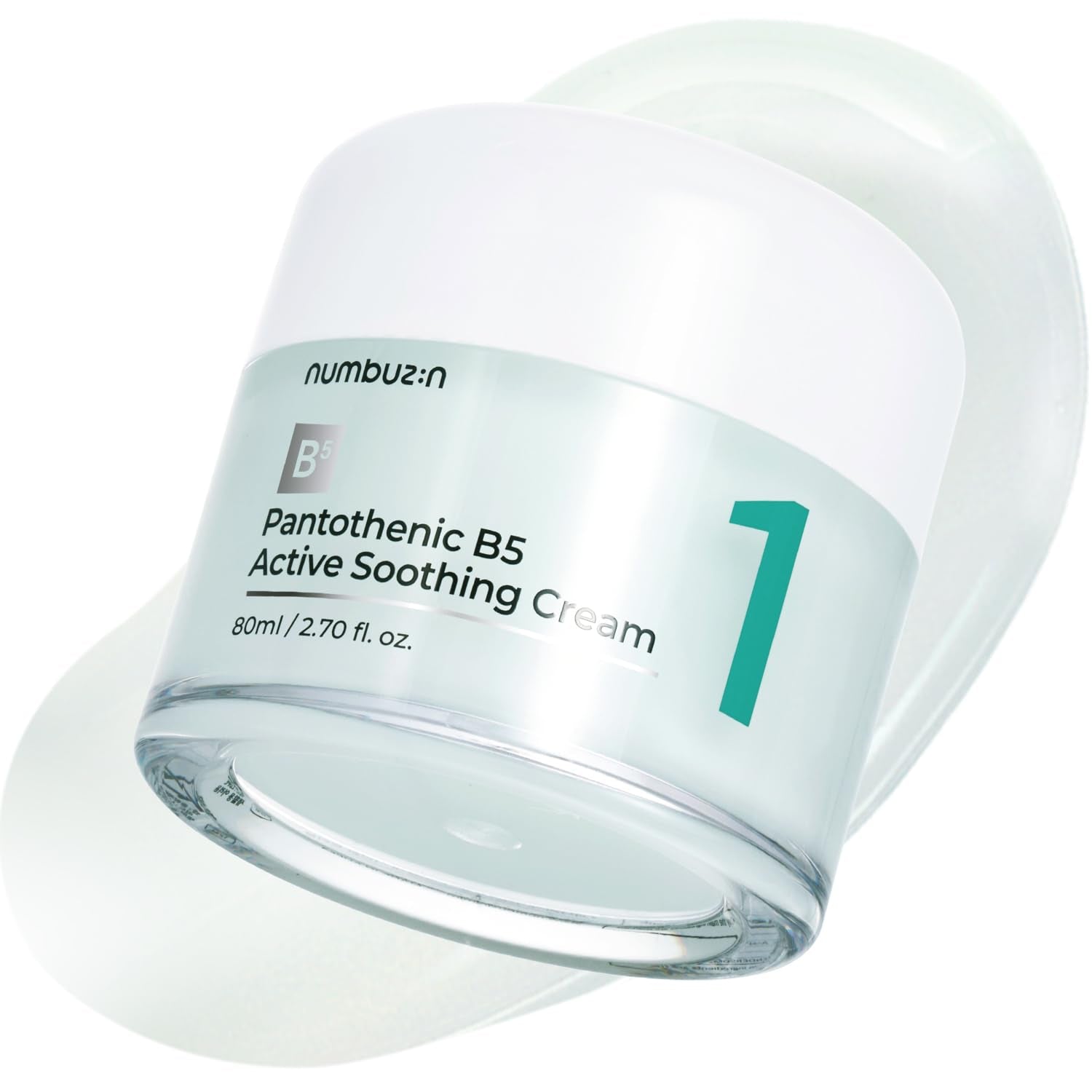 No.1 Pantothenic B5 Active Soothing Cream | Remove Sebum and Skin Troubles, Pantothenic Acid, Korean Skincare Gift for Women | 2.70 Fl Oz