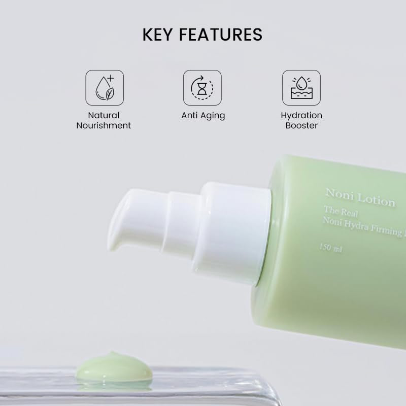 Noni Hydra Firming Lotion | with Noni Extract & Hyaluronic Acid, Soothing Moisturizer for Hydrating, Face Moisturizing, for Dry & Sensitive Skin,150Ml