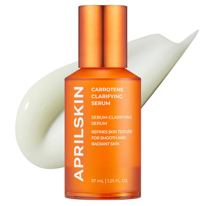 Carrotene Clarifying Facial Serum | Vegan, Non-Comedogenic | Blemish Clear, Dark Spot Corrector | Korea Skincare | Oily Skin, Sensitive Skin, Bumpy Skin | 1.25 Fl.Oz