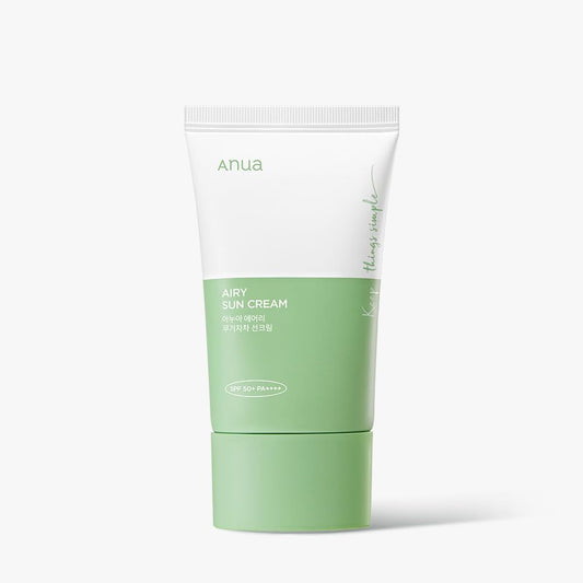 Airy Sun Cream Spf 50+, 50Ml, 1.69Oz | NO Residue, MOISTURE