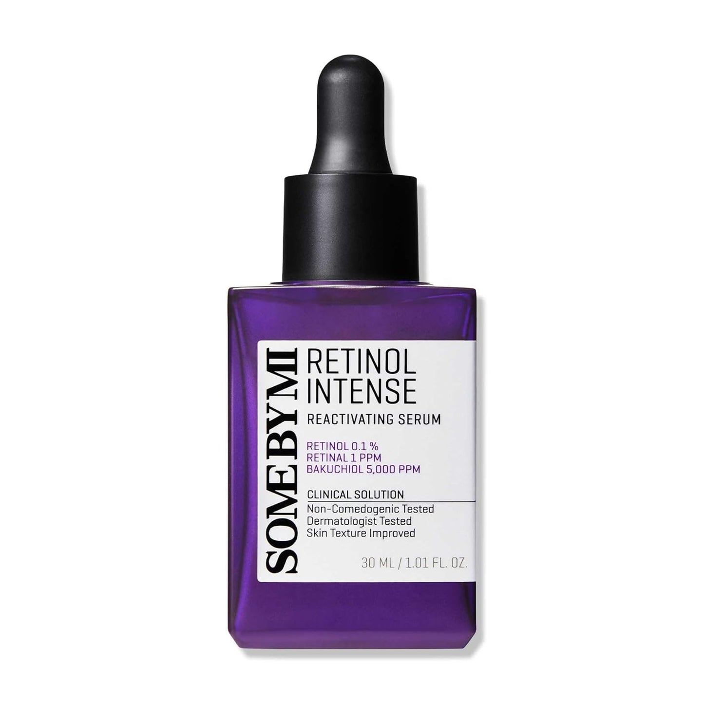 Retinol Intense Reactivating Serum – 1.01Oz, 30Ml – Korean Bakuchiol Retinol Serum for Face Firming – Improves Signs of Aging, Minimizes Pore Size & Refines Skin Texture – Korean Skin Care