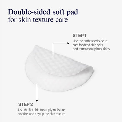 Essence Toner Pad with Astragalus Root, Houttuynia Cordata, Willow Bark, Centella Asiatica, Ceramide, Nourish Moisturizes, Removes Dead Skin Cells, Korean Face Skin Care 70Ea, 4.73Fl.Oz.