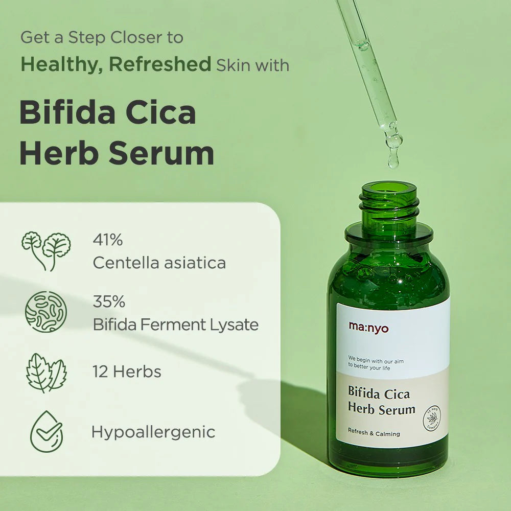 Ma:nyo - Bifida Cica Herb Serum - 50ml/ 1.7 Fl. Oz.