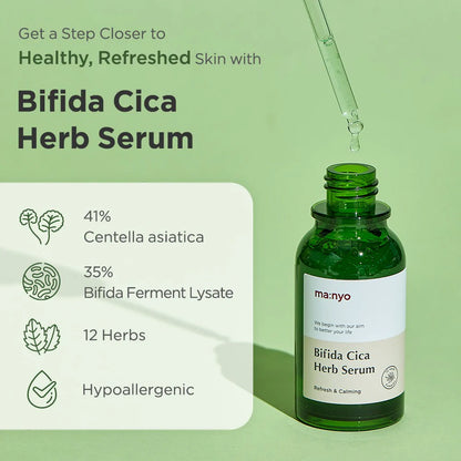 Ma:nyo - Bifida Cica Herb Serum - 50ml/ 1.7 Fl. Oz.