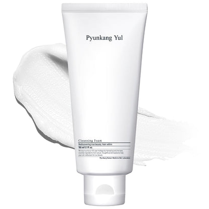 Cleansing Foam - Korean Facial Wash for All Skin Types - Zero-Irritation Face Washer Extracted from Coconut - Moisturized Skin & Creating Moisture Barrier after Cleansing - 5.1 Fl. Oz